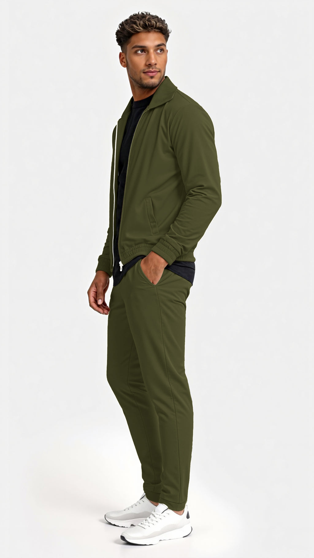 Olive Green Tracksuit