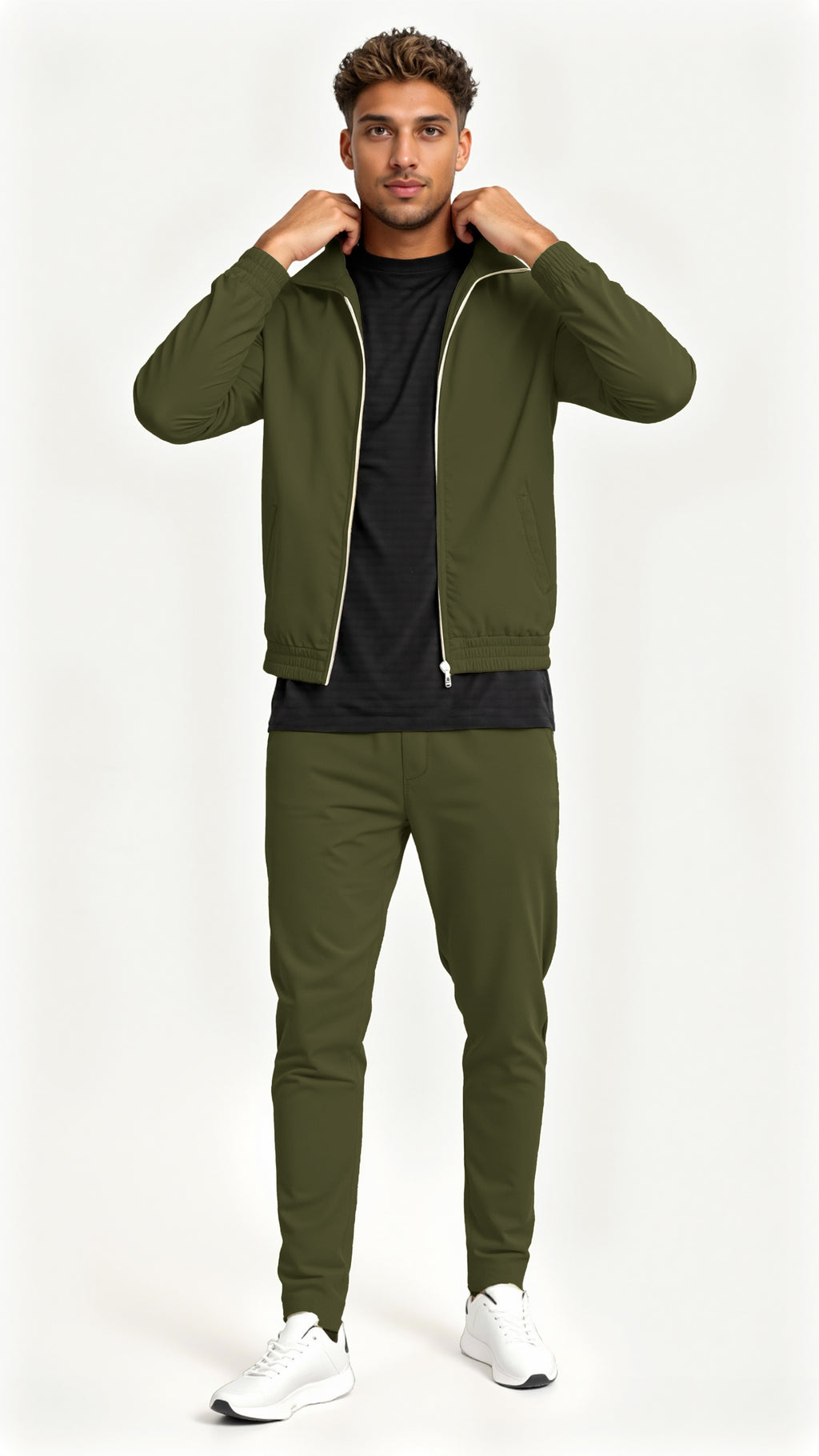 Olive Green Tracksuit