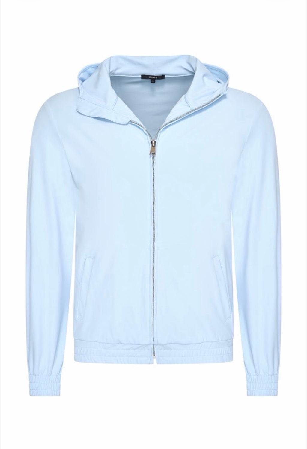 Light Blue Hooded Jacket