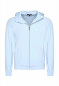 Light Blue Hooded Jacket