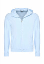 Light Blue Hooded Jacket