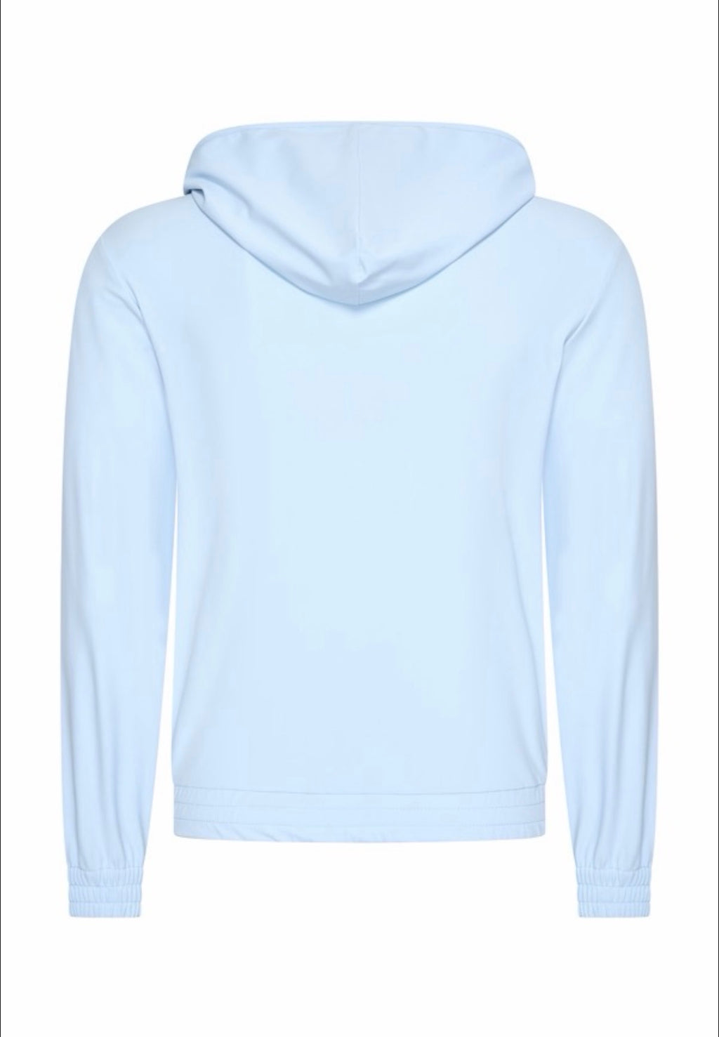 Light Blue Hooded Jacket
