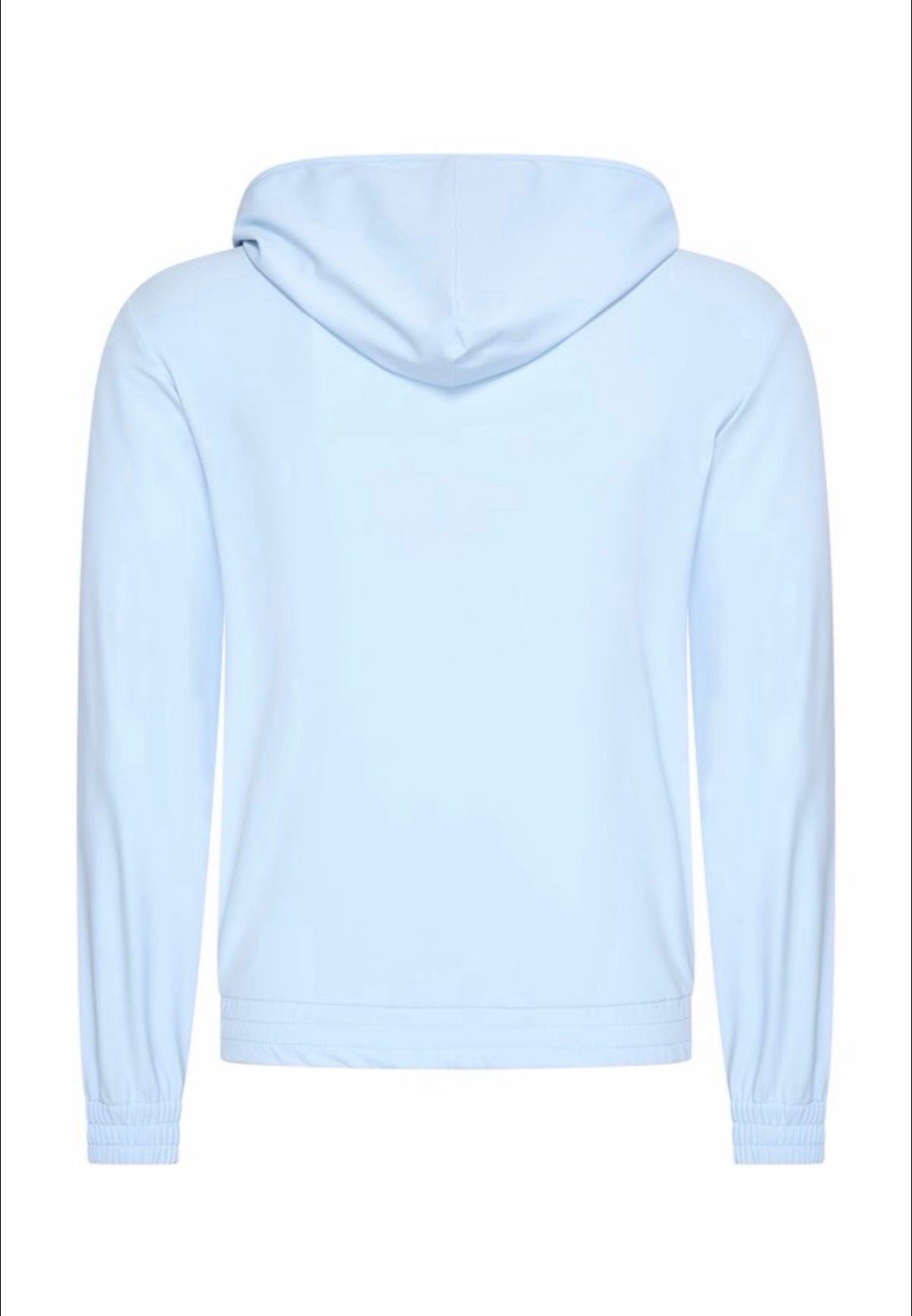 Light Blue Hooded Jacket