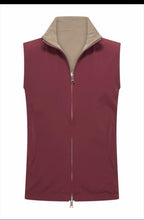 Reversible Burgundy / Falcon Gilet