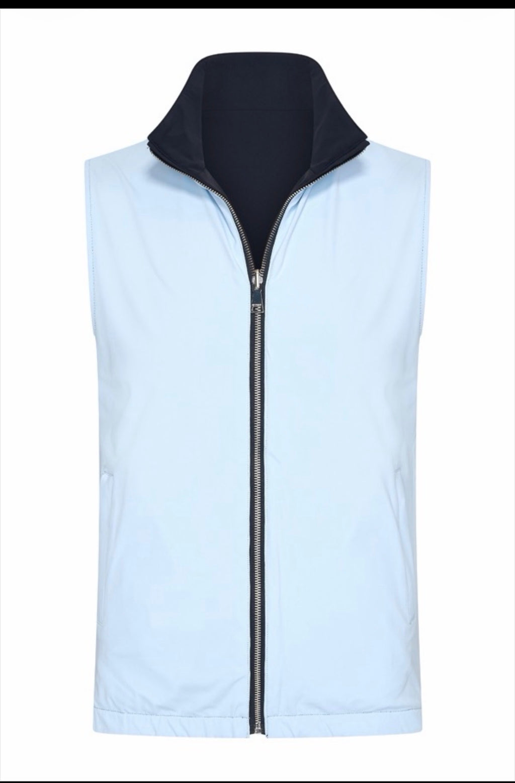 Reversible Navy / Light Blue Gilet
