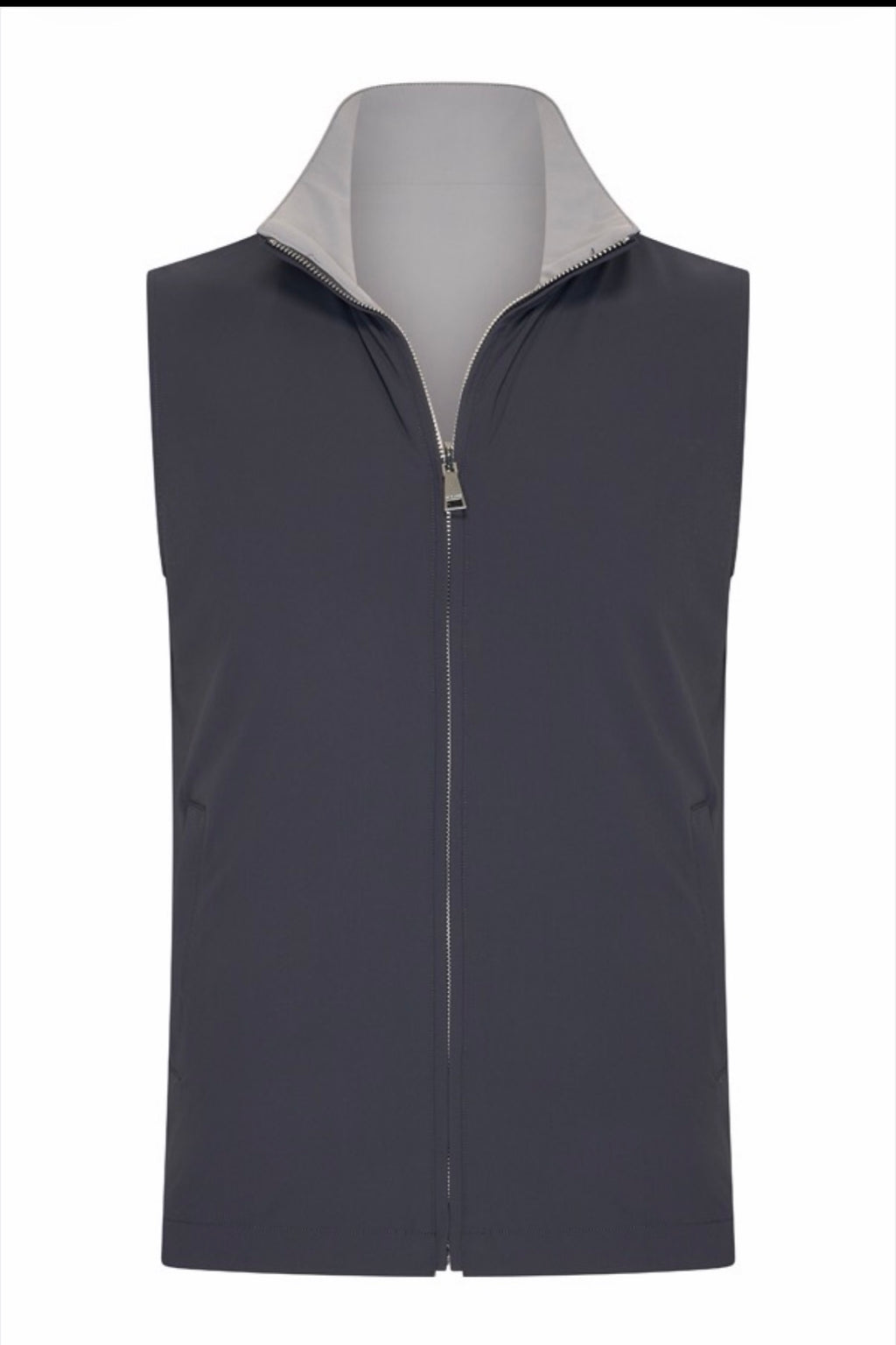 Reversible Charcoal / Grey Gilet