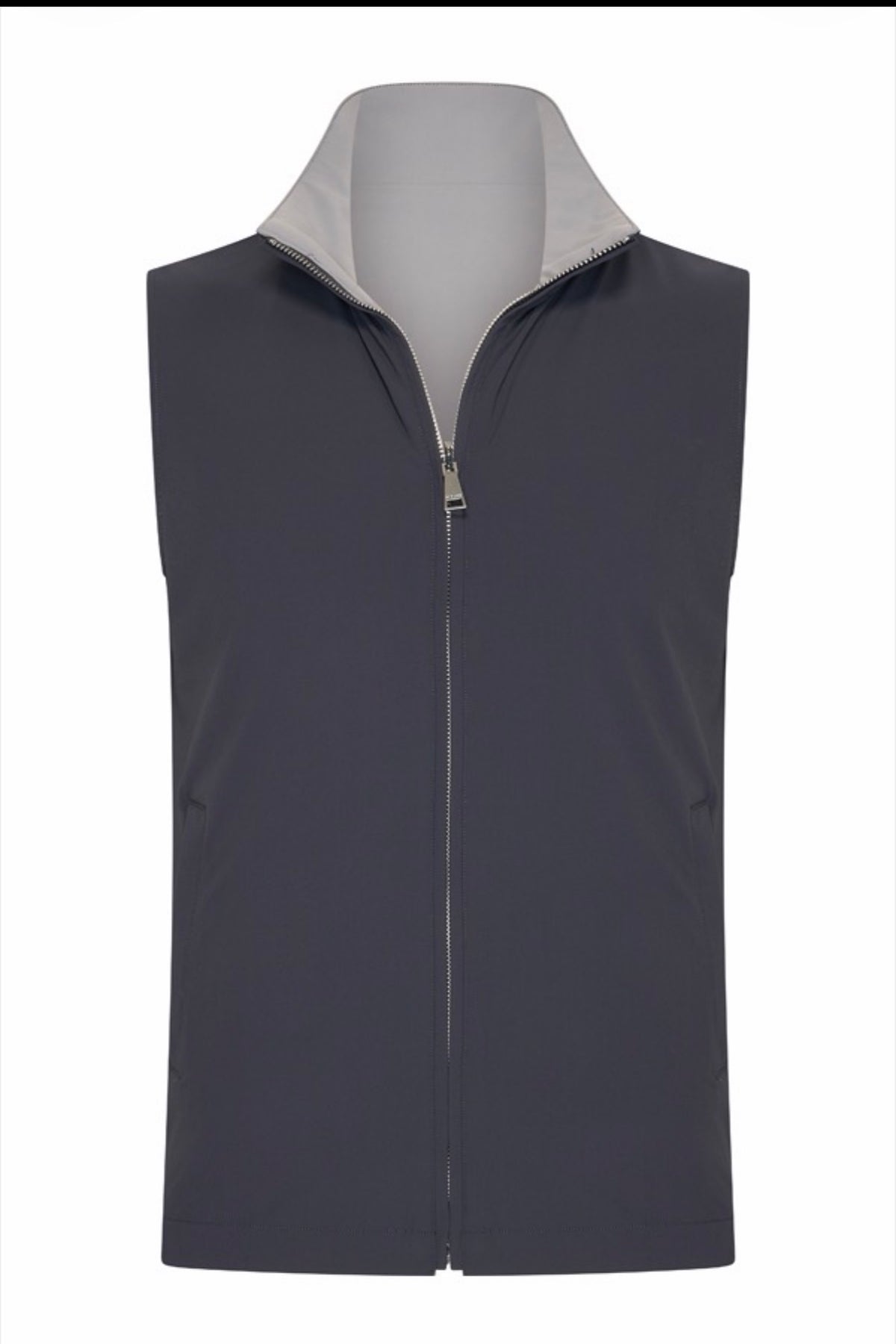 Reversible Charcoal / Grey Gilet