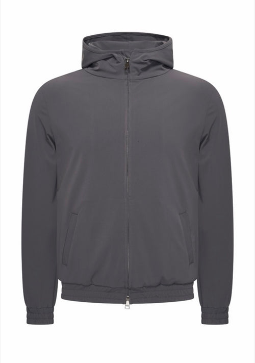 Charcoal Hooded Jacket