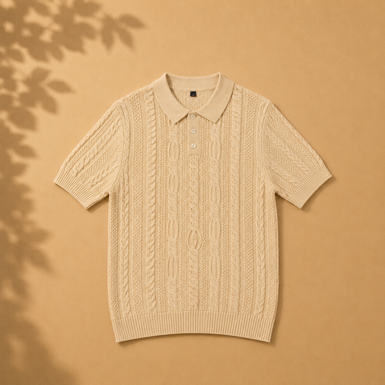 Cream Collared Shirt