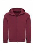 Burgundy Hooded Jacket