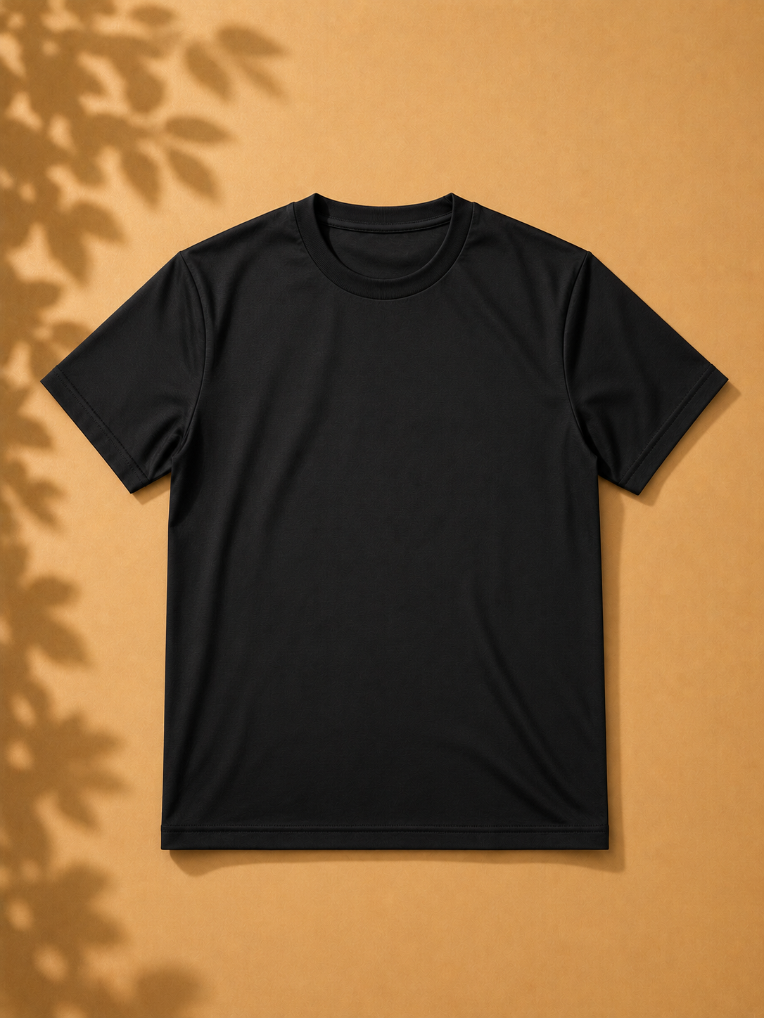 Slick black T-shirt