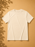 Slick cream T-shirt