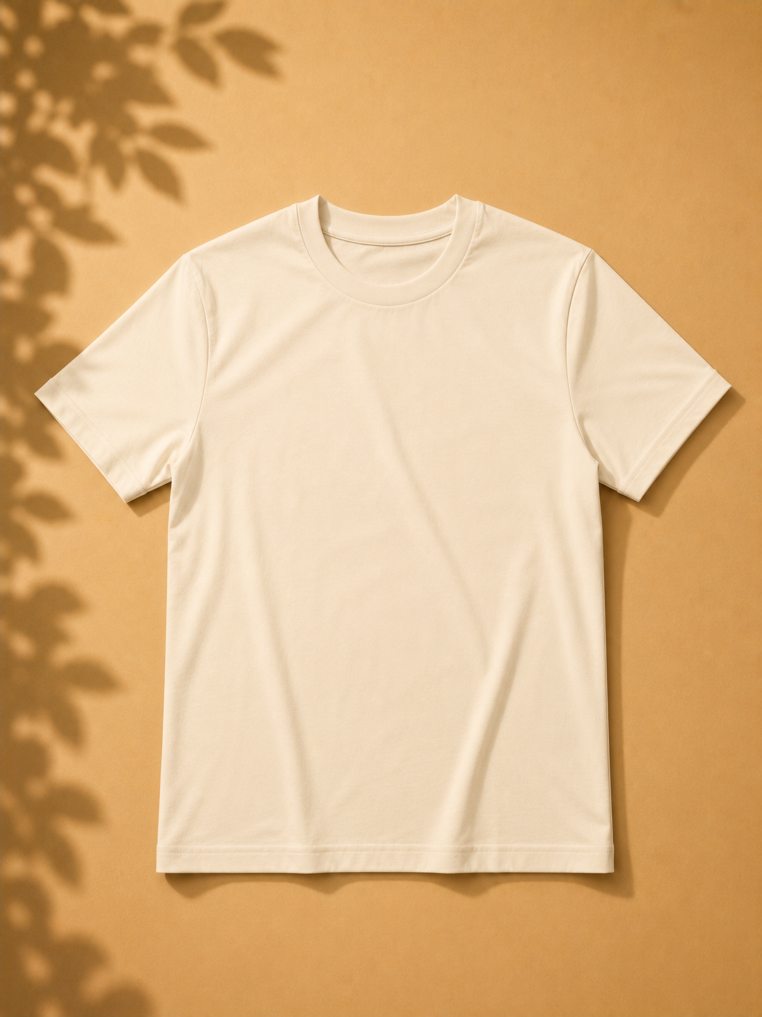 Slick cream T-shirt