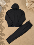 Black tracksuit